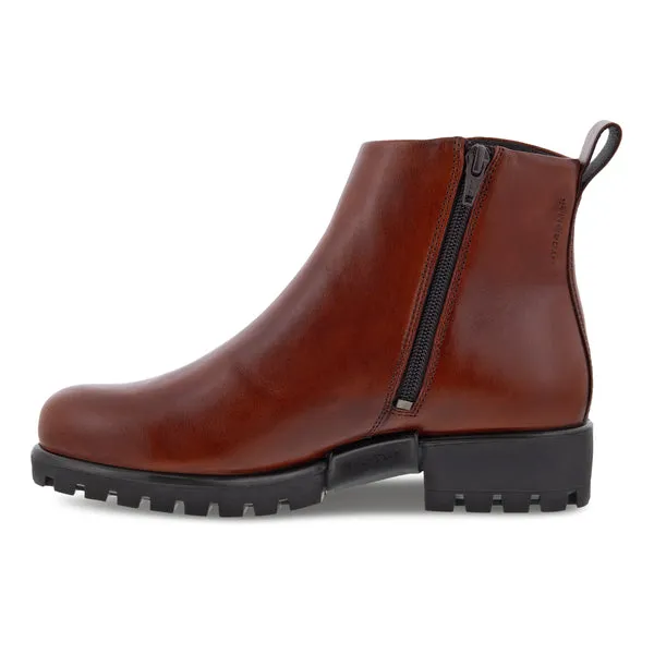 ECCO Women's MODTRAY ANKLE BOOT - Cognac