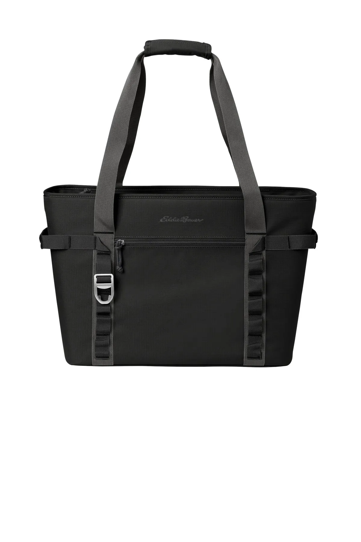 Eddie Bauer Max Cool Branded Tote Coolers, Black/ Grey Steel