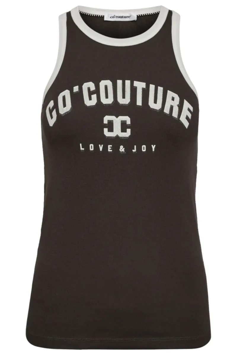 EdgeCC Tank Top | Antracit | Tank top fra Co'couture