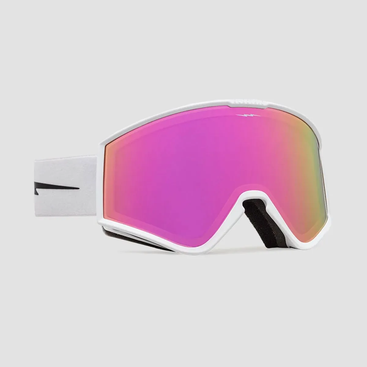 Electric Kleveland Small Snow Goggles Matte White/Pink Chrome