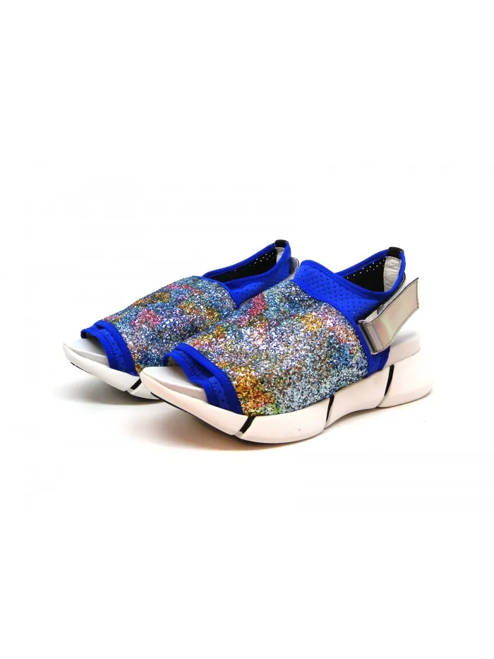 Elena Naki Women's Glitter Sky Sandals