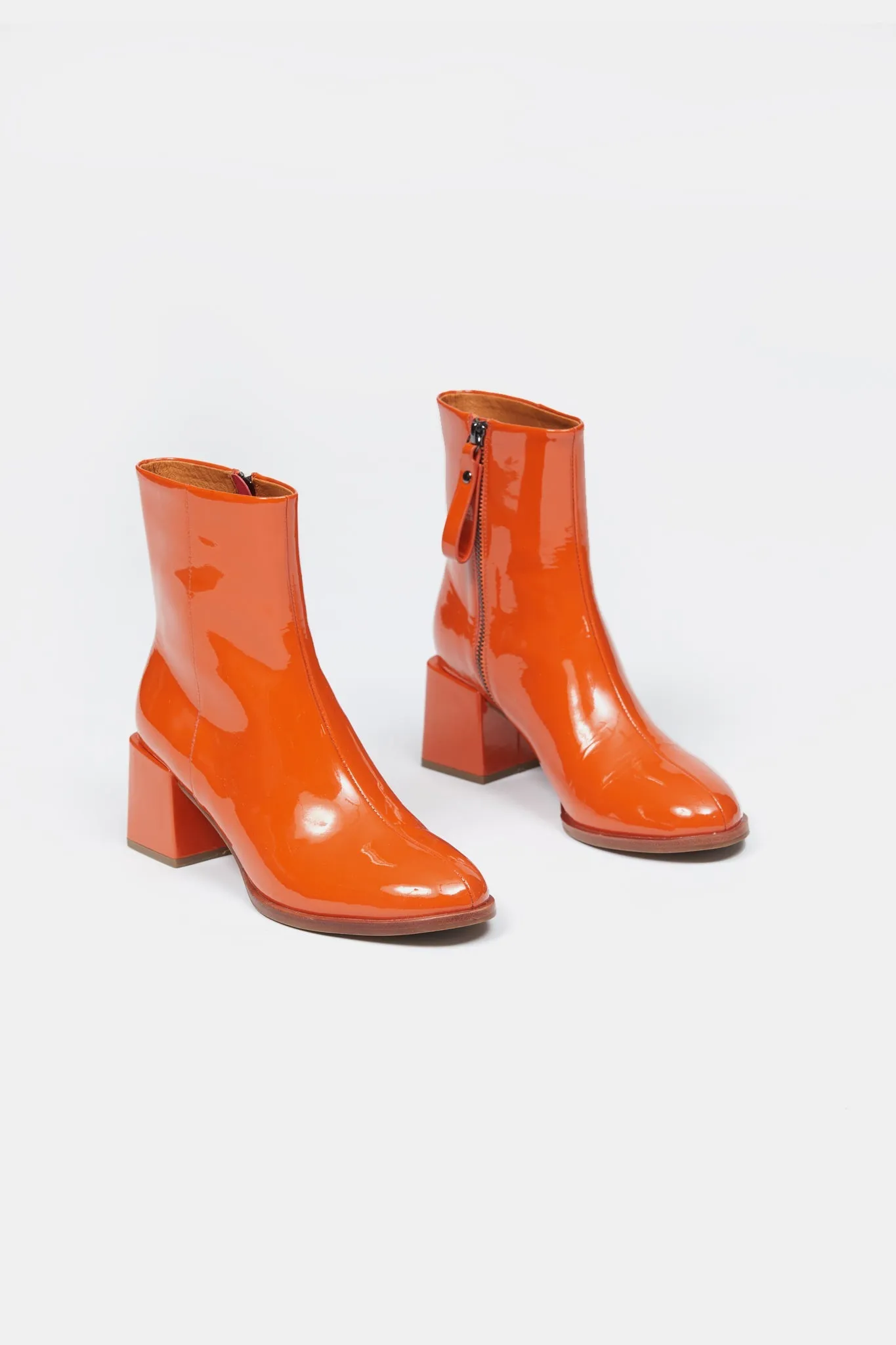 Ett Ankle Boot Tangerine