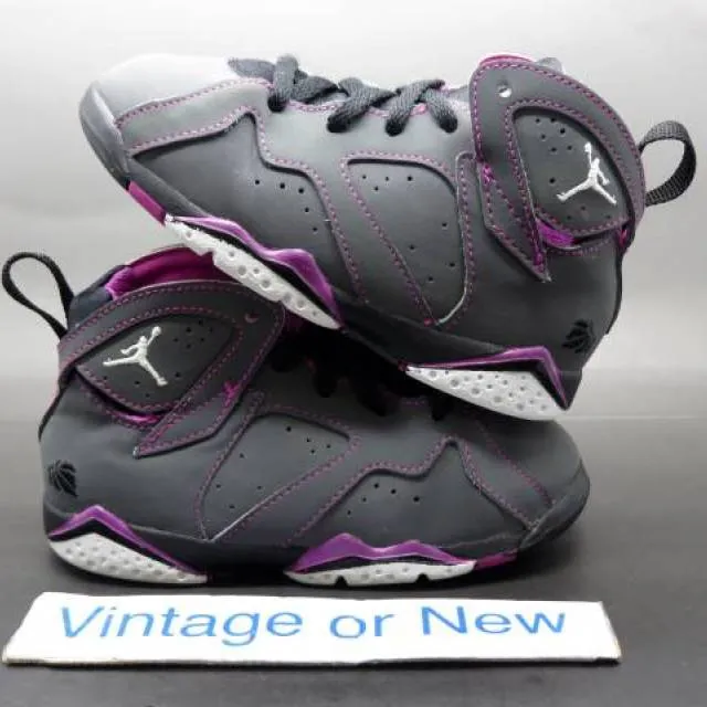 Girls nike air jordan vii 7 valentines retro gt 2015 sz 10c