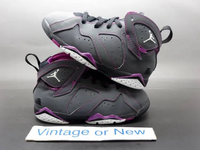 Girls nike air jordan vii 7 valentines retro gt 2015 sz 10c