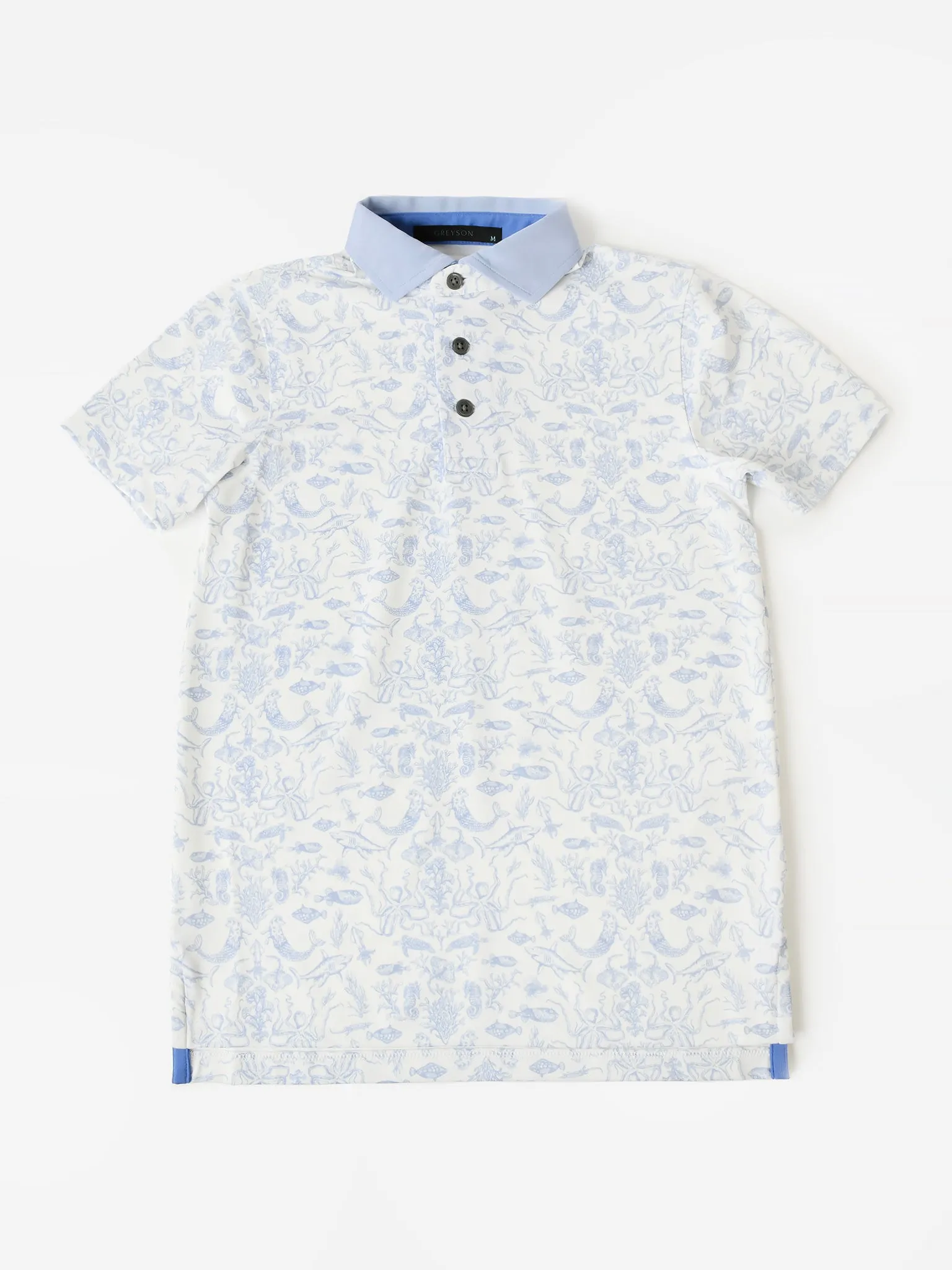     GREYSON  Boys' Ocean Curiosities Polo    