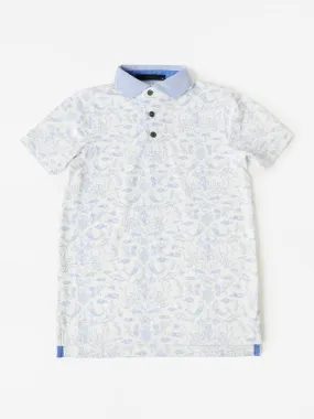     GREYSON  Boys' Ocean Curiosities Polo    