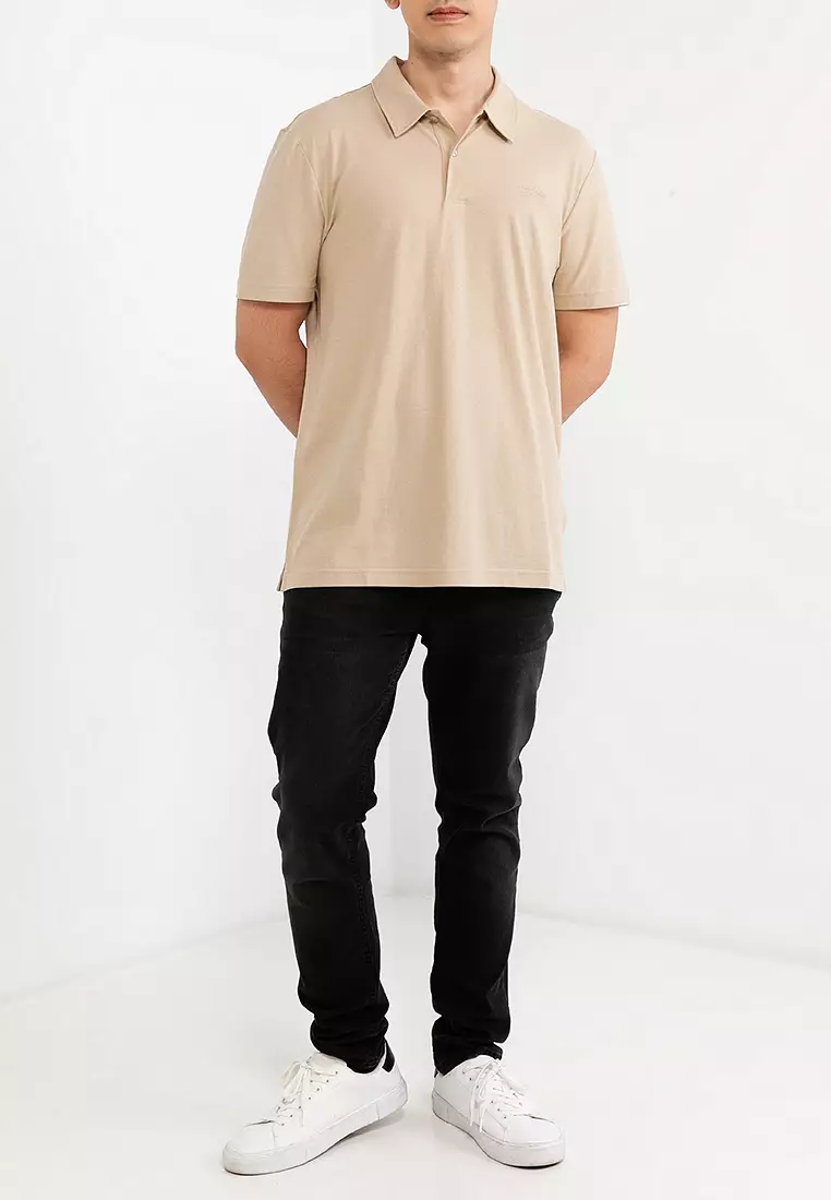 GUESS Small Script Polo Shirt