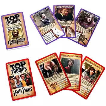 Harry Potter Gryffindor Top Trumps Game Suitcase Tin | Look Again