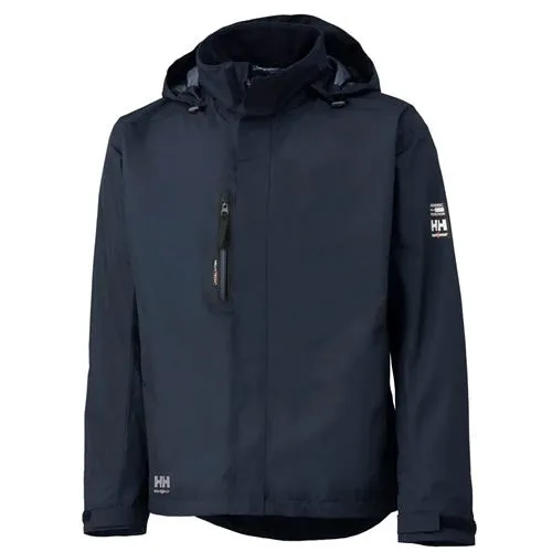 Helly Hansen Manchester Shell Jacket Navy Blue Waterproof - 71043-590-OPT