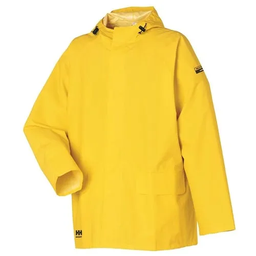 Helly Hansen Mandal Jacket Light Yellow PVC Coated Polyester Waterproof - 70129-310-OPT