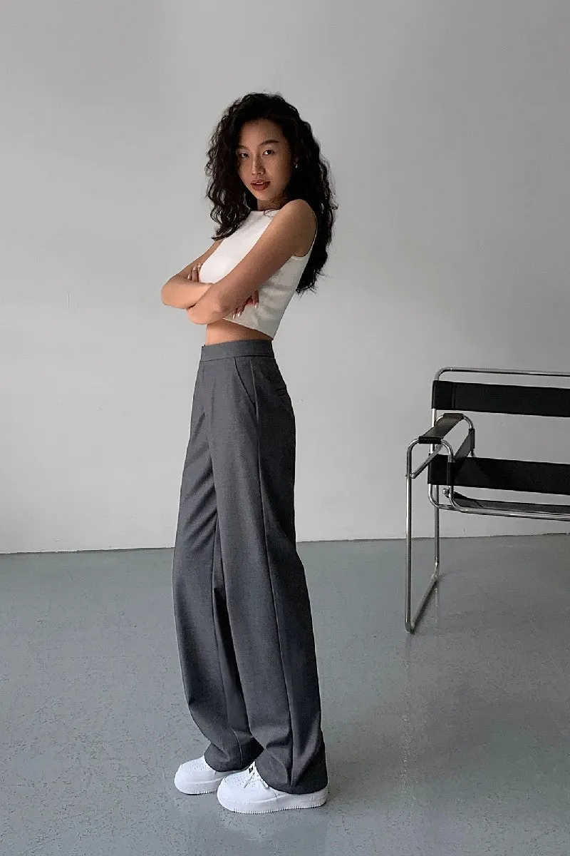 High Waist Wide Leg Pants