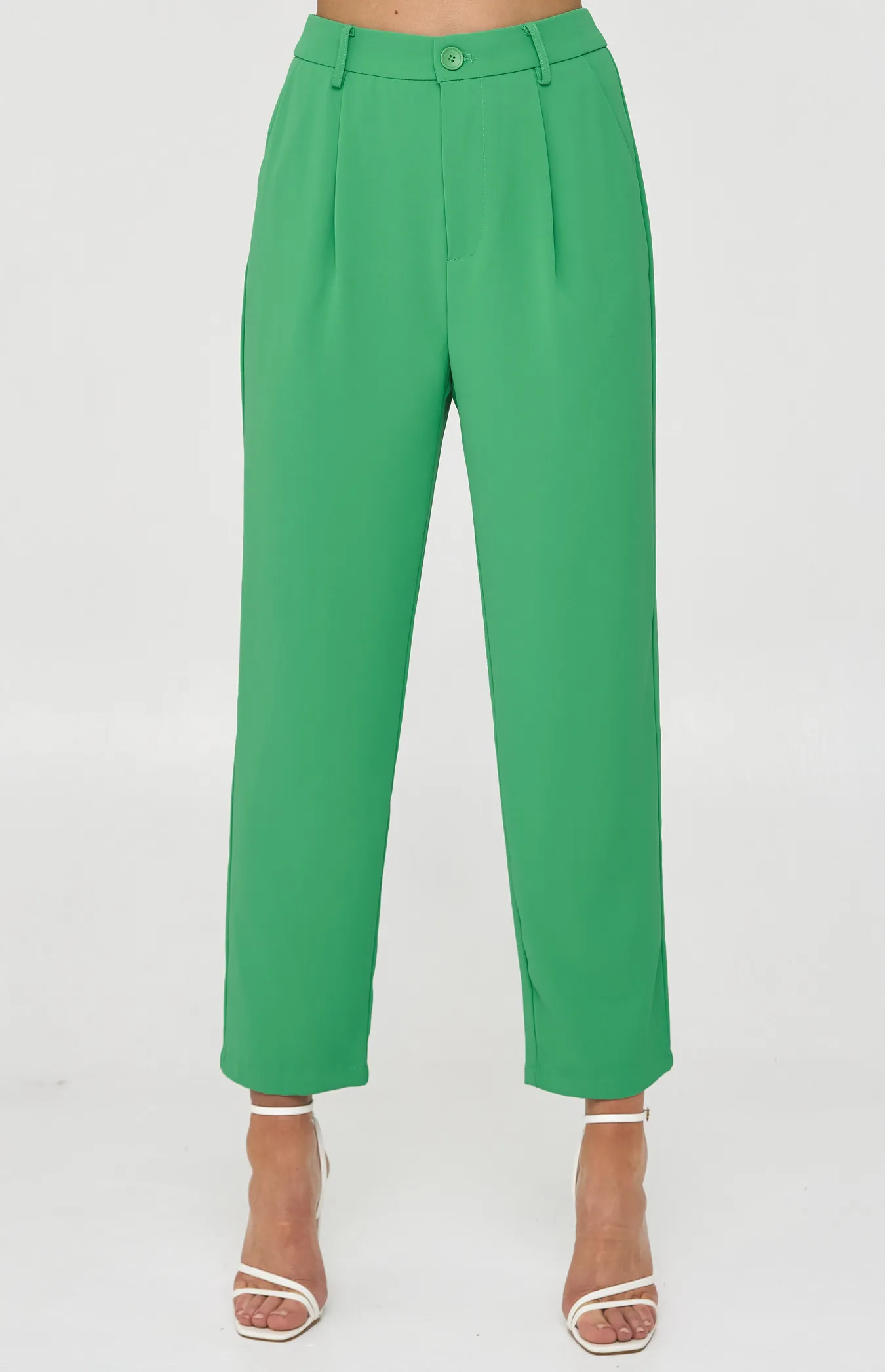 High Waisted Tapered Leg Pants (WPA223B)