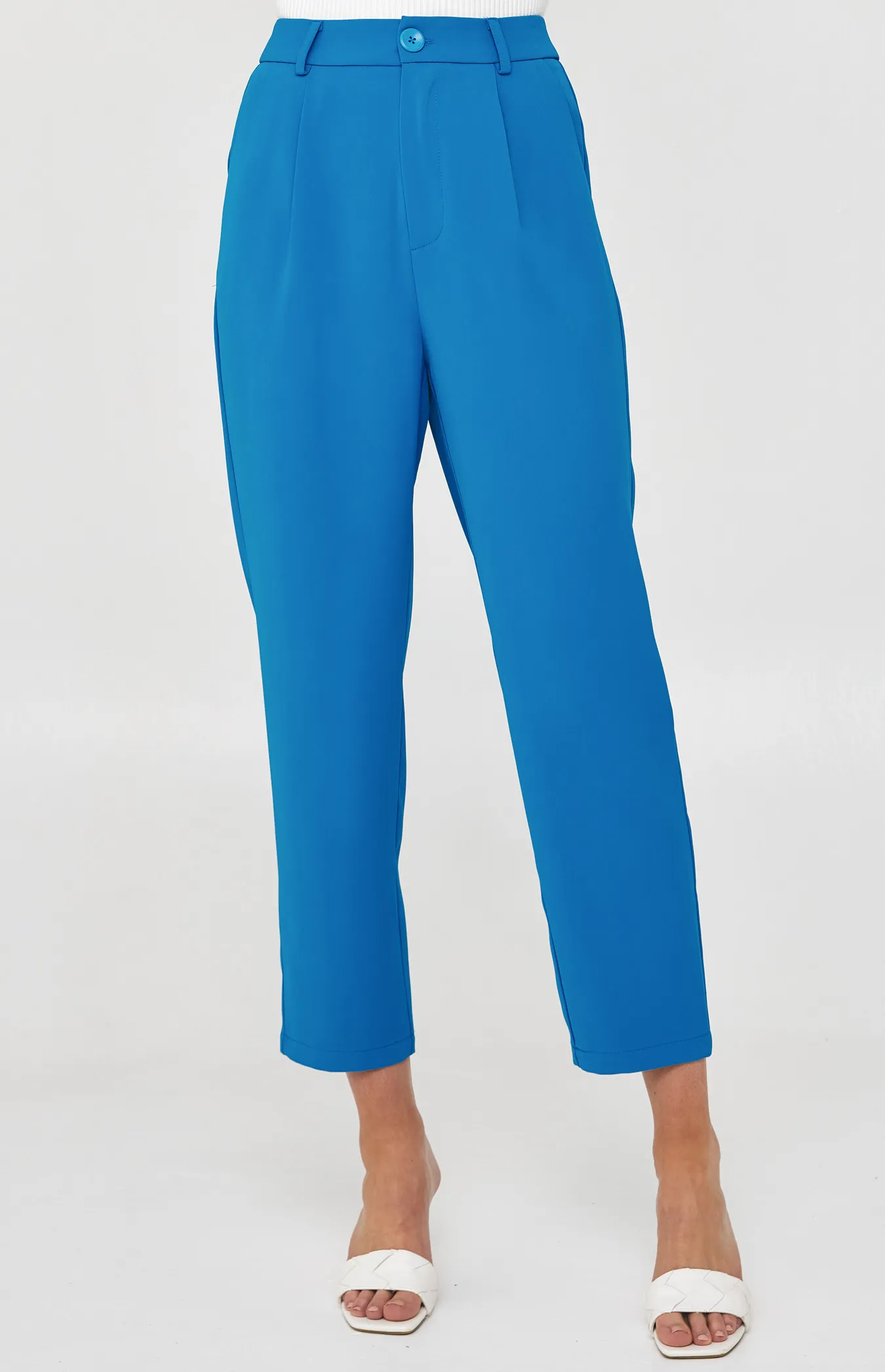 High Waisted Tapered Leg Pants (WPA223B)