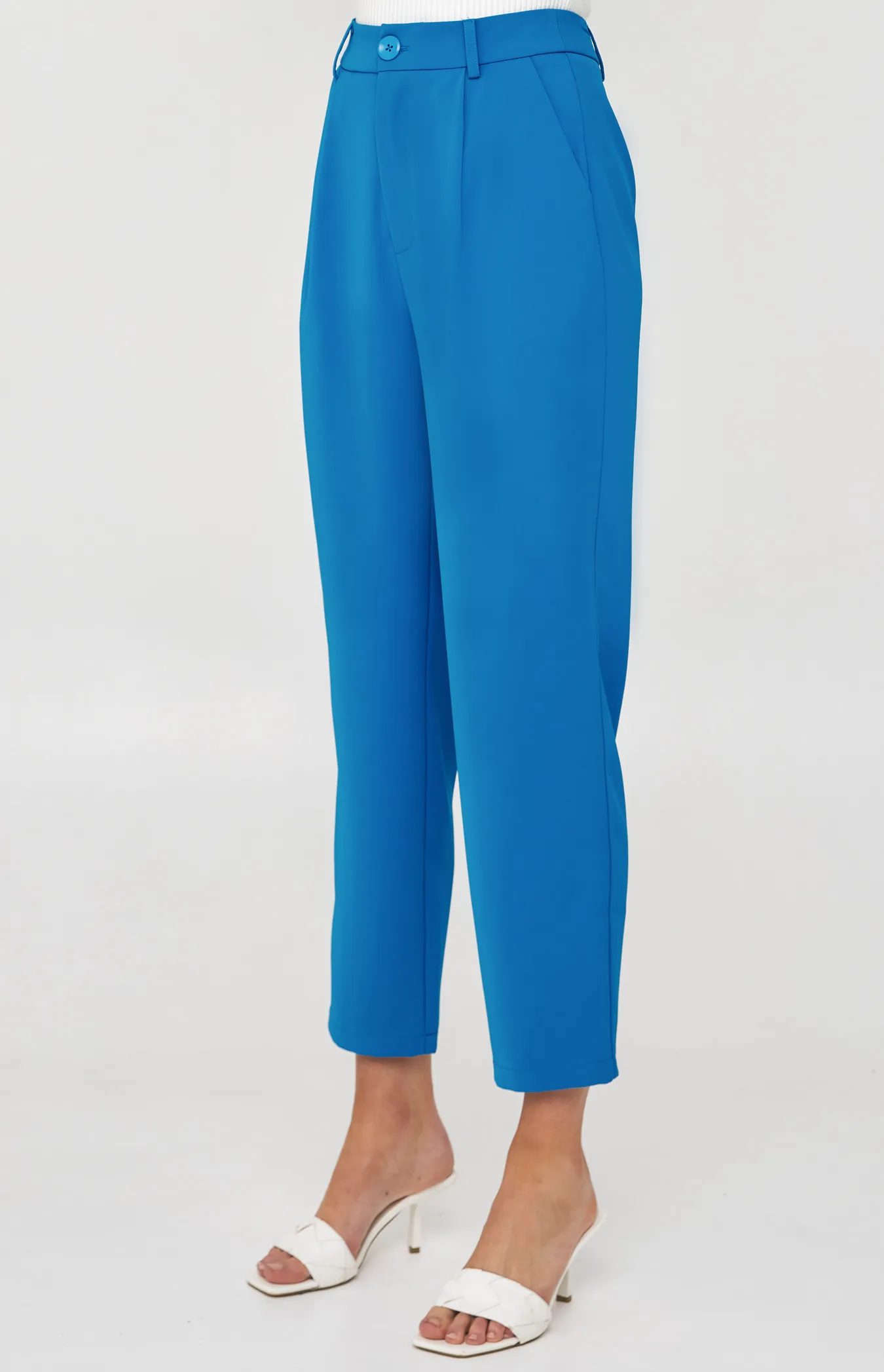 High Waisted Tapered Leg Pants (WPA223B)