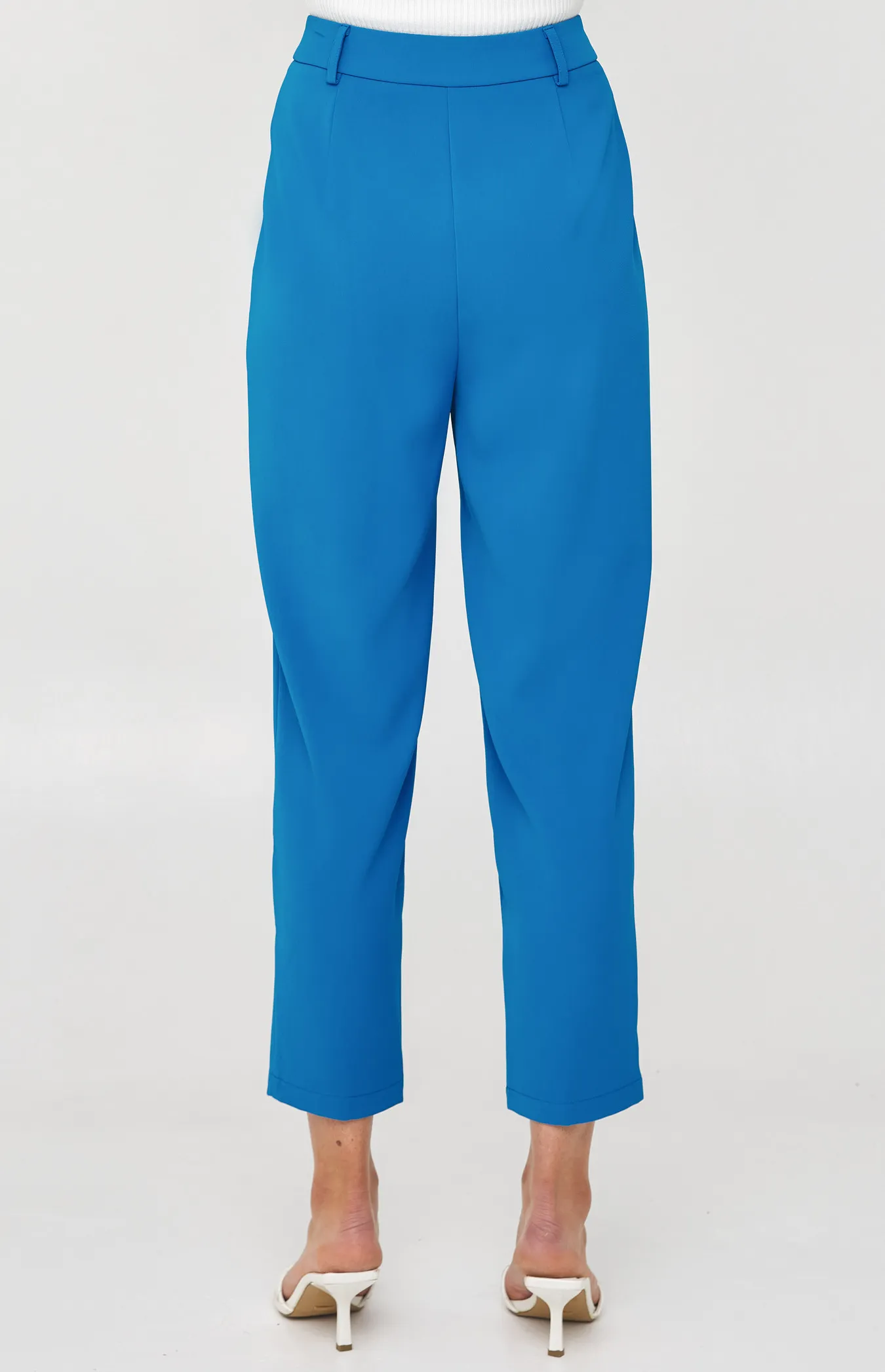 High Waisted Tapered Leg Pants (WPA223B)