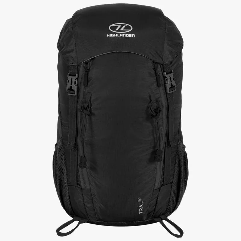 Highlander Trail Backpack 30L Black