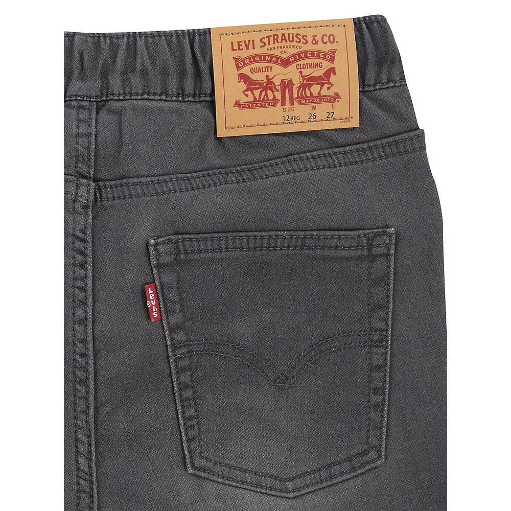 Hudson's Bay Little Boy's Skinny-Fit Pull-On Jeans