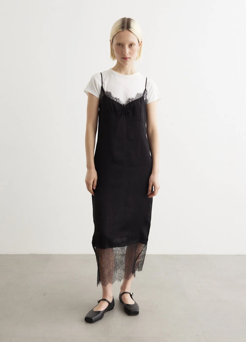 Incu Collection -  Nighthawk Lace Slip Dress - Dress