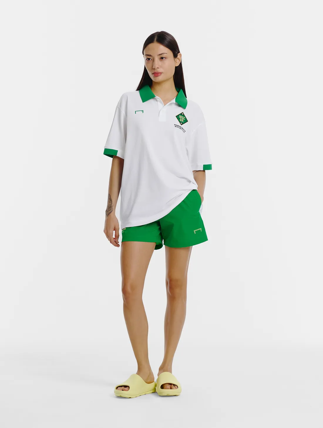 IPANEMA BEACH POLO SHIRT-WHITE