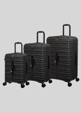 IT Luggage Grey Jumbo Suitcase