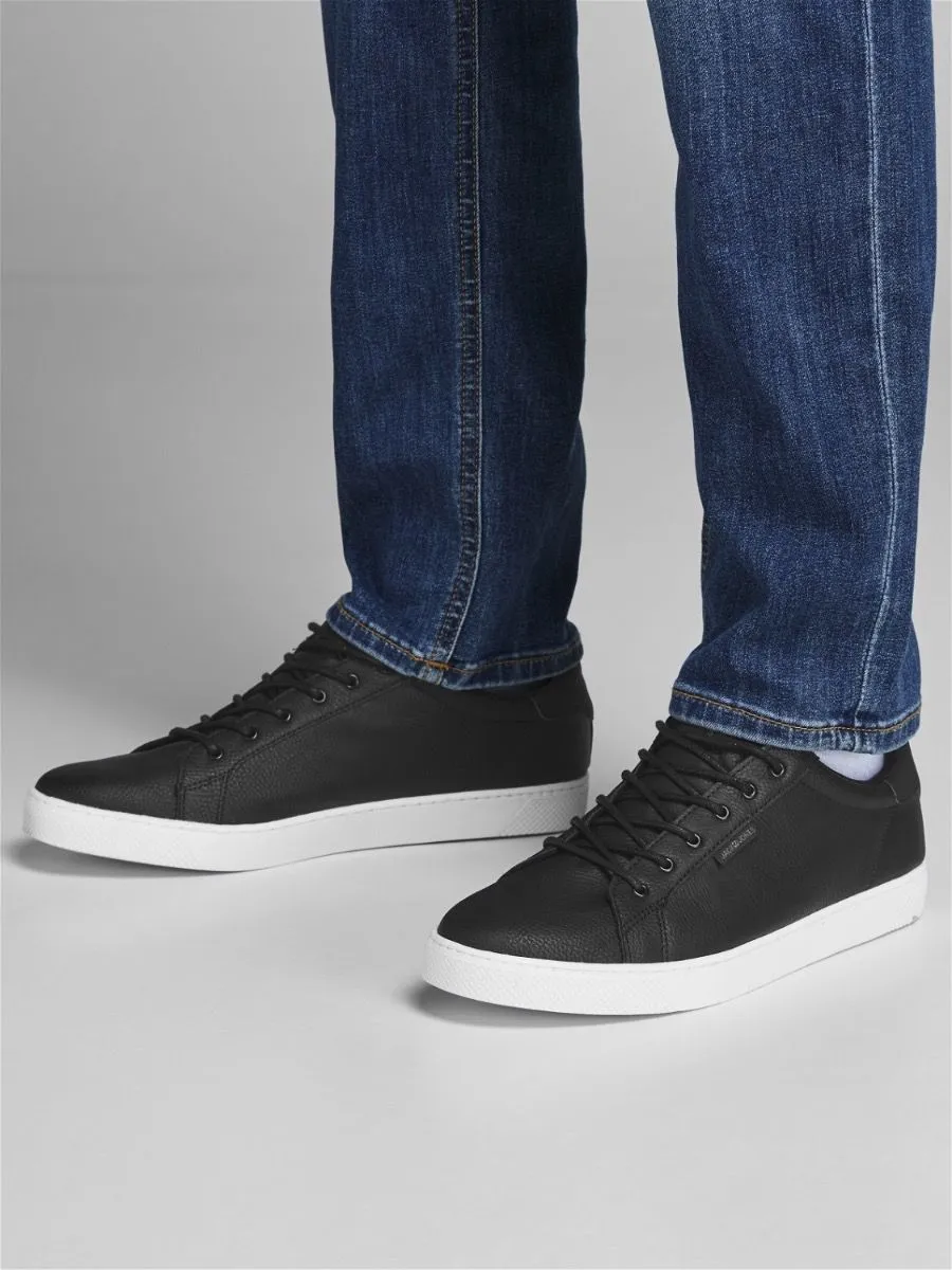 Jack & Jones Trent Synthetic Trainers Anthracite