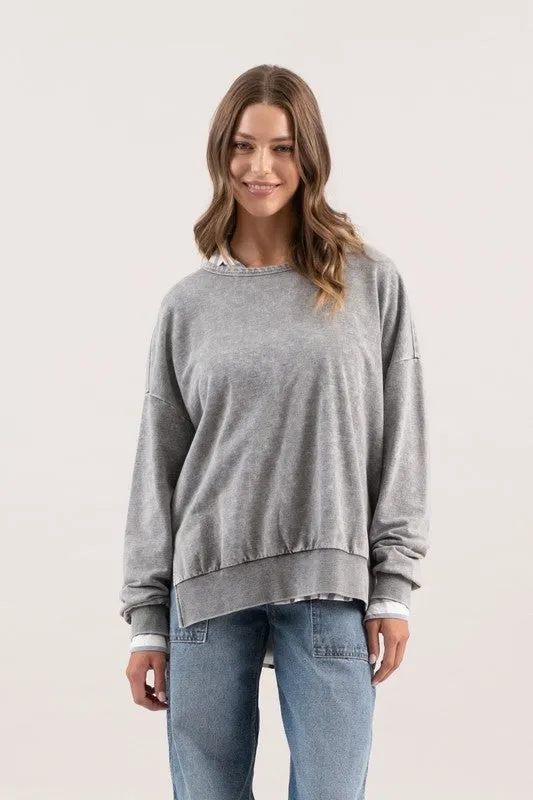 Jacklyn Oversized Knit Pullover