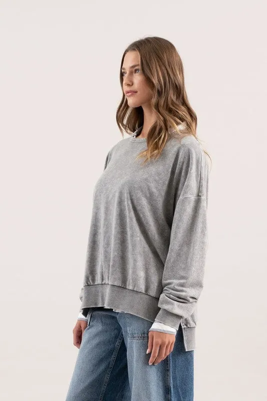 Jacklyn Oversized Knit Pullover