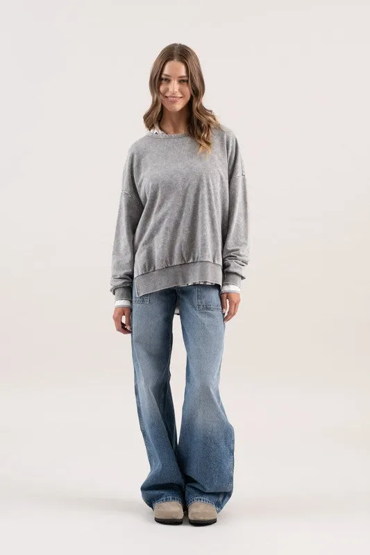 Jacklyn Oversized Knit Pullover