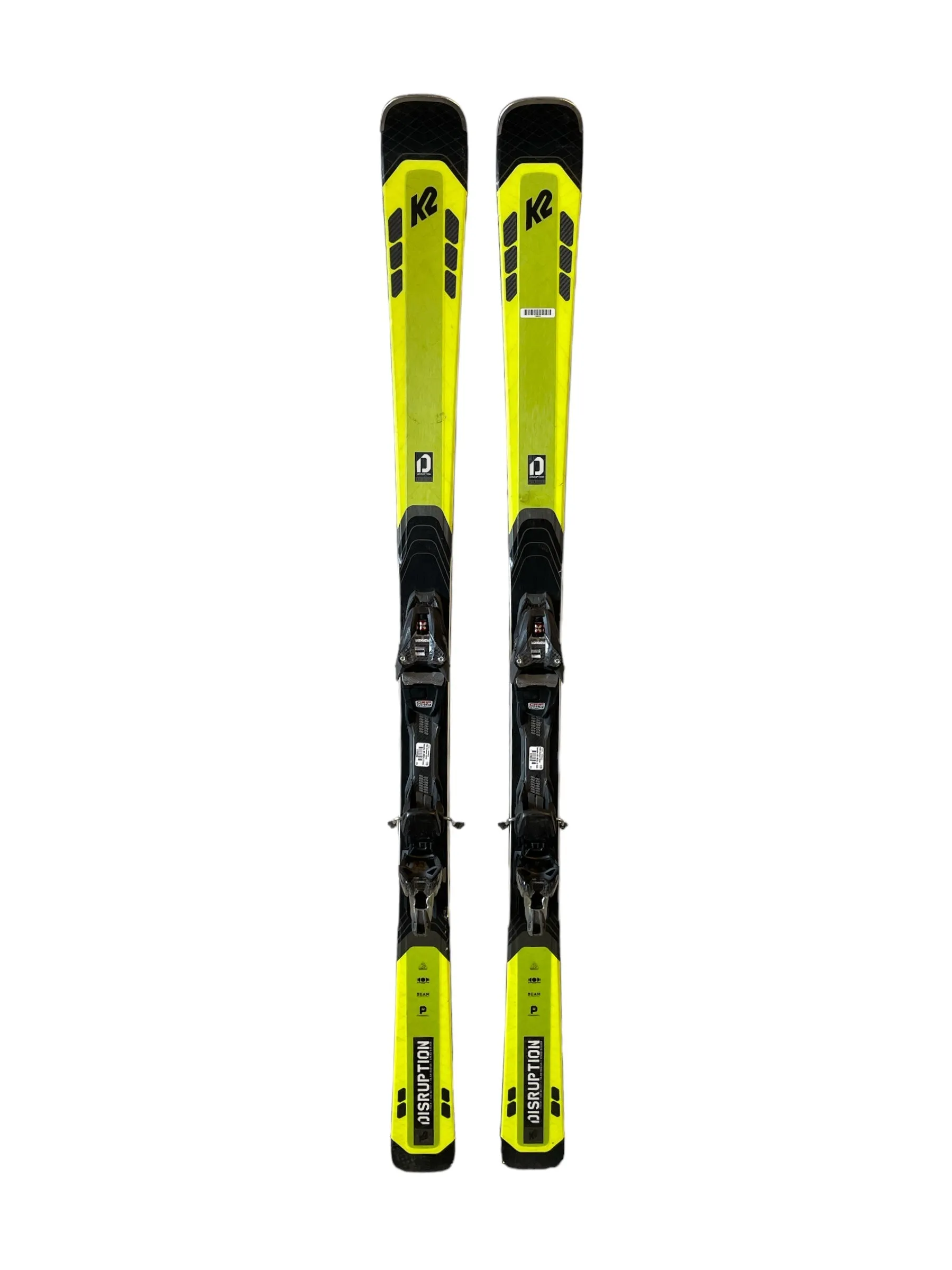 K2 Disruption 82Ti Skis with Marker XCELL 12 Bindings