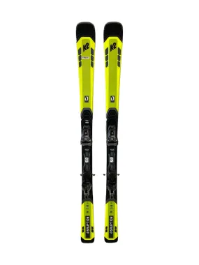 K2 Disruption 82Ti Skis with Marker XCELL 12 Bindings