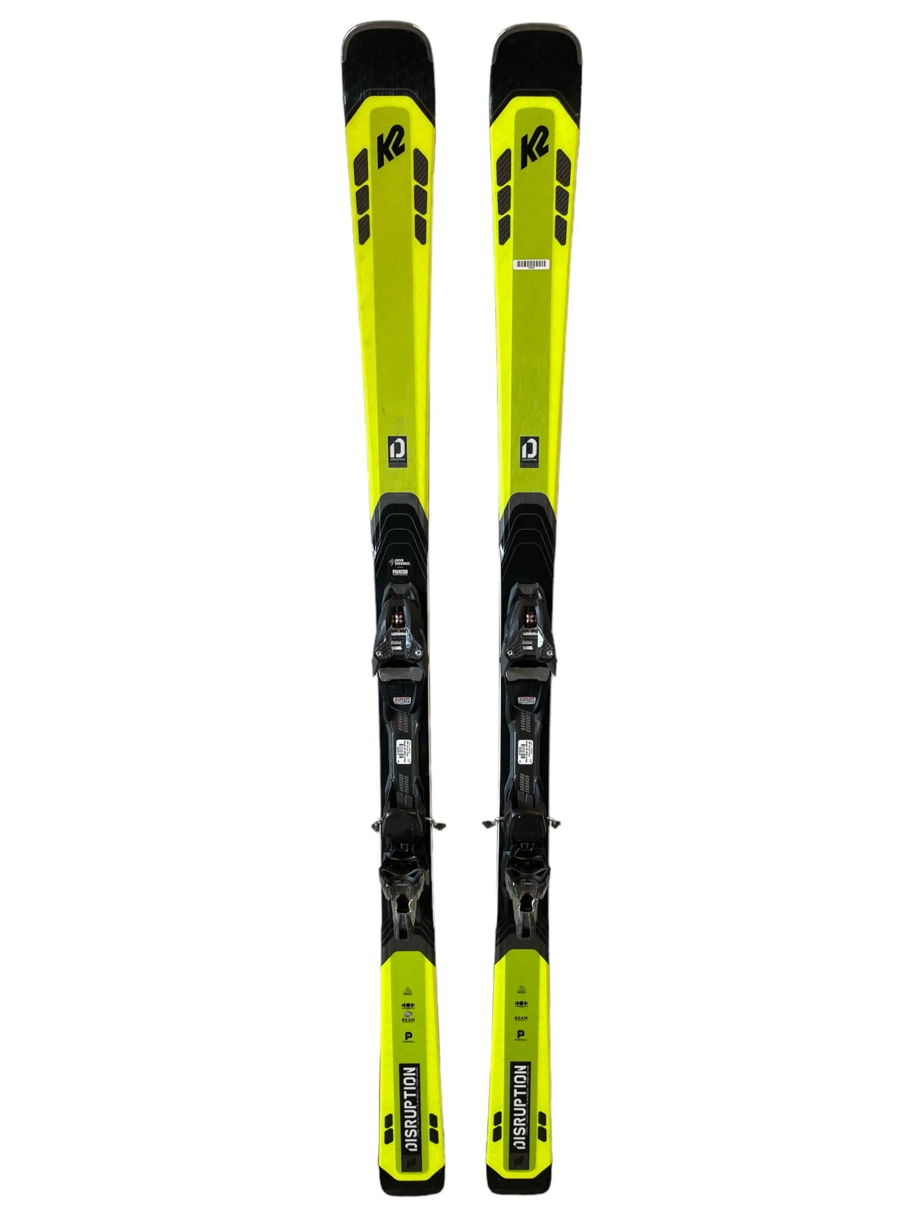 K2 Disruption 82Ti Skis with Marker XCELL 12 Bindings