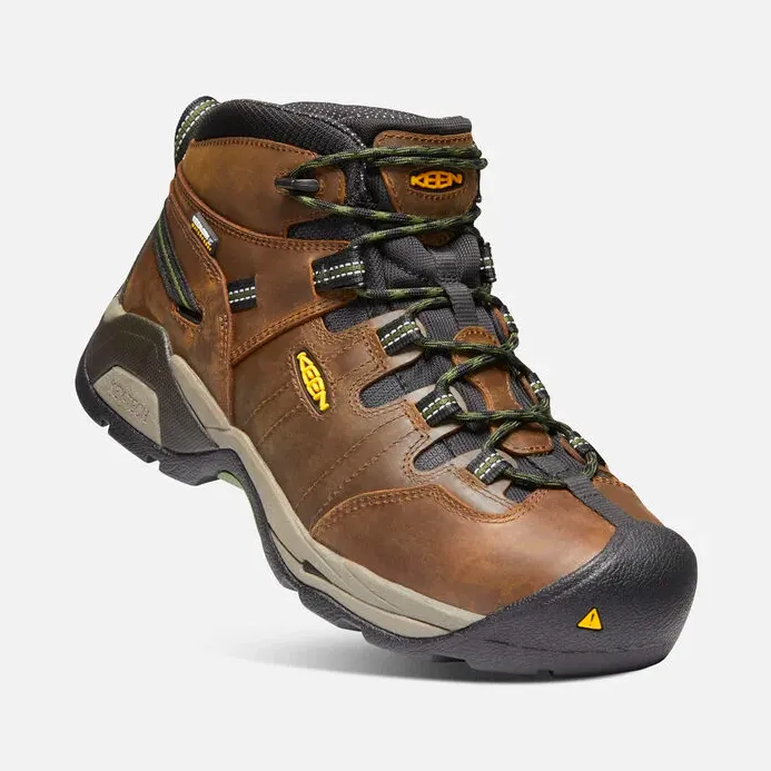 Keen Men’s Detroit XT Waterproof Steel Toe Boot Brown