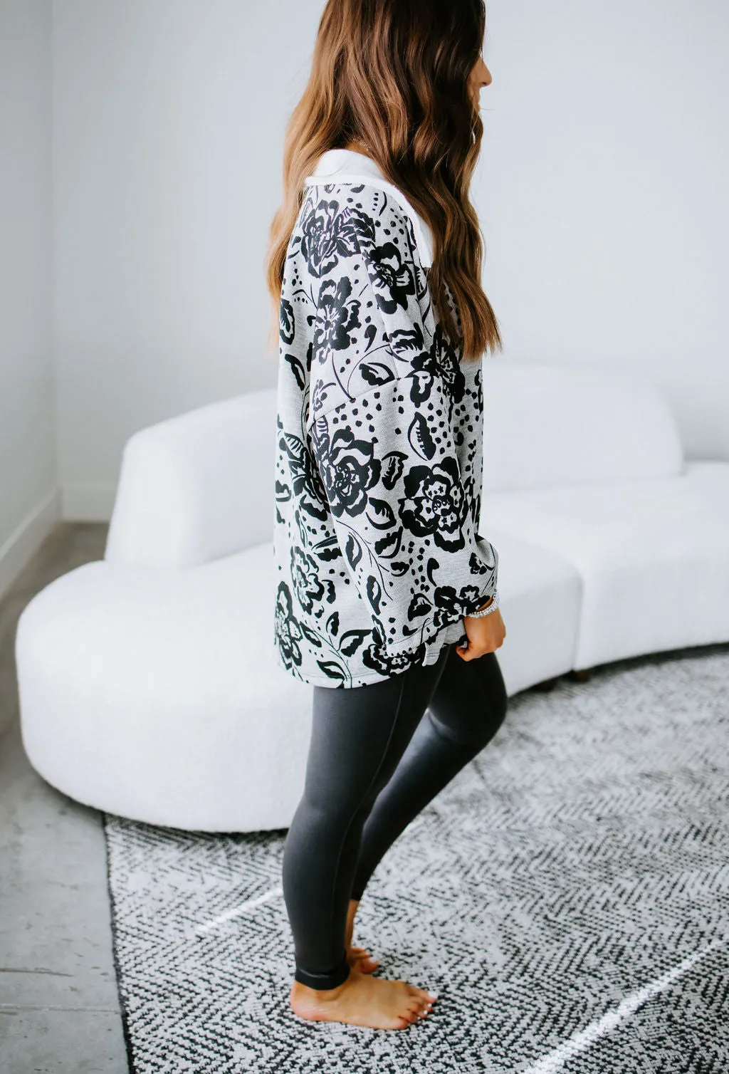 Krissy Printed Pullover