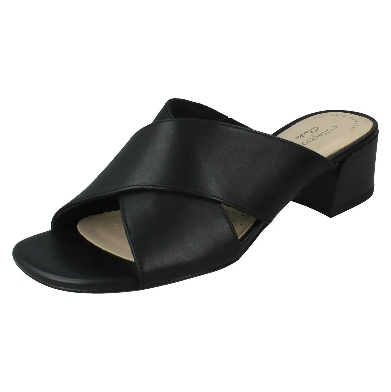 Ladies Clarks Casual Backless Sandals Caroleigh Erin