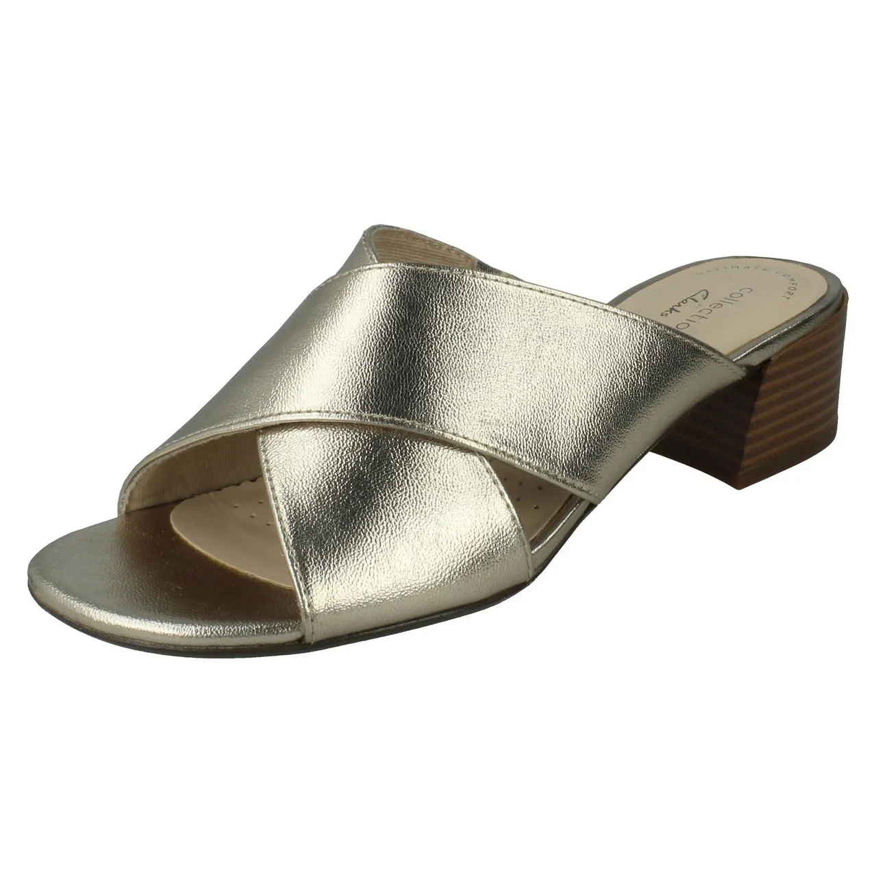 Ladies Clarks Casual Backless Sandals Caroleigh Erin