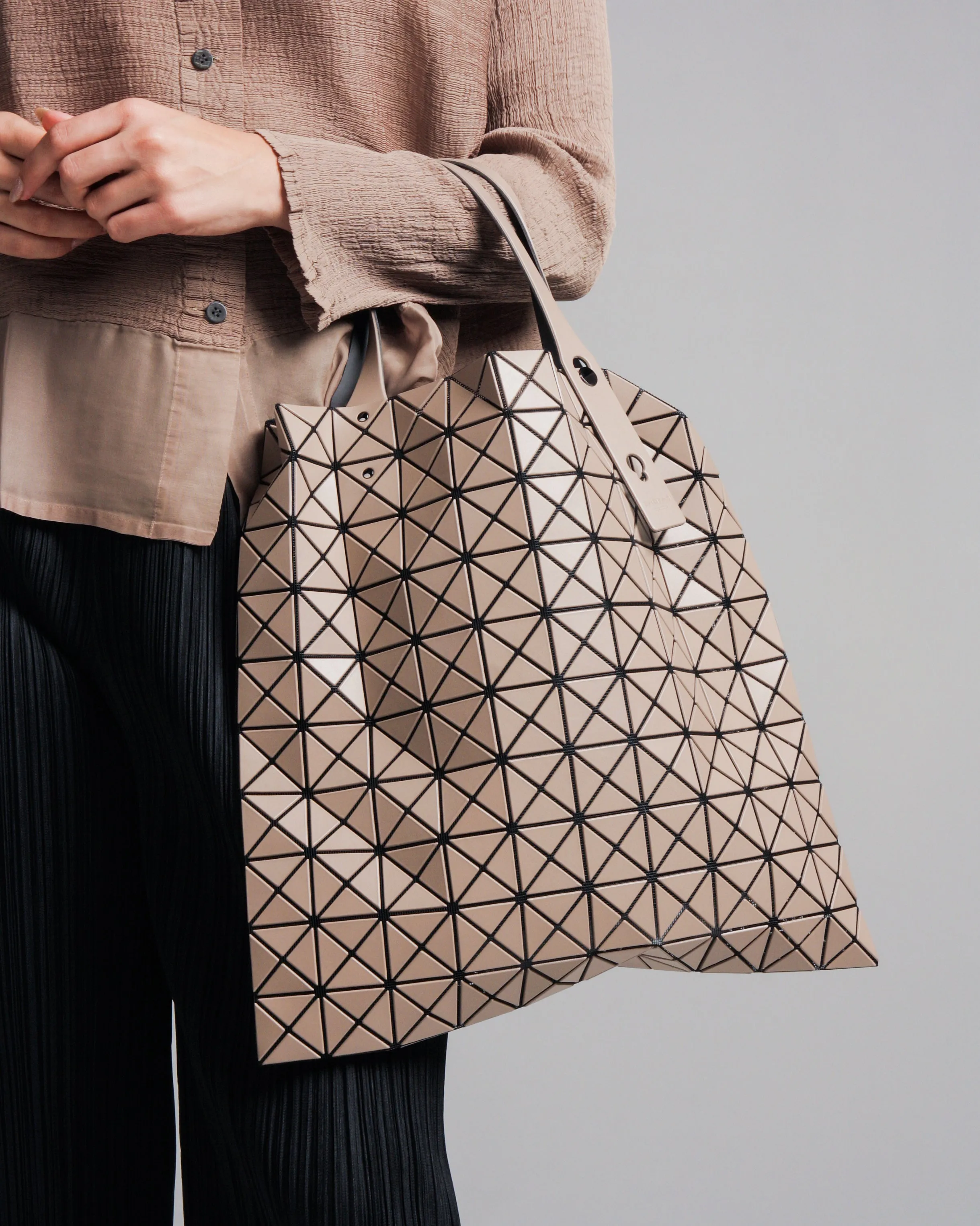 Light Brown Prism Matte Tote