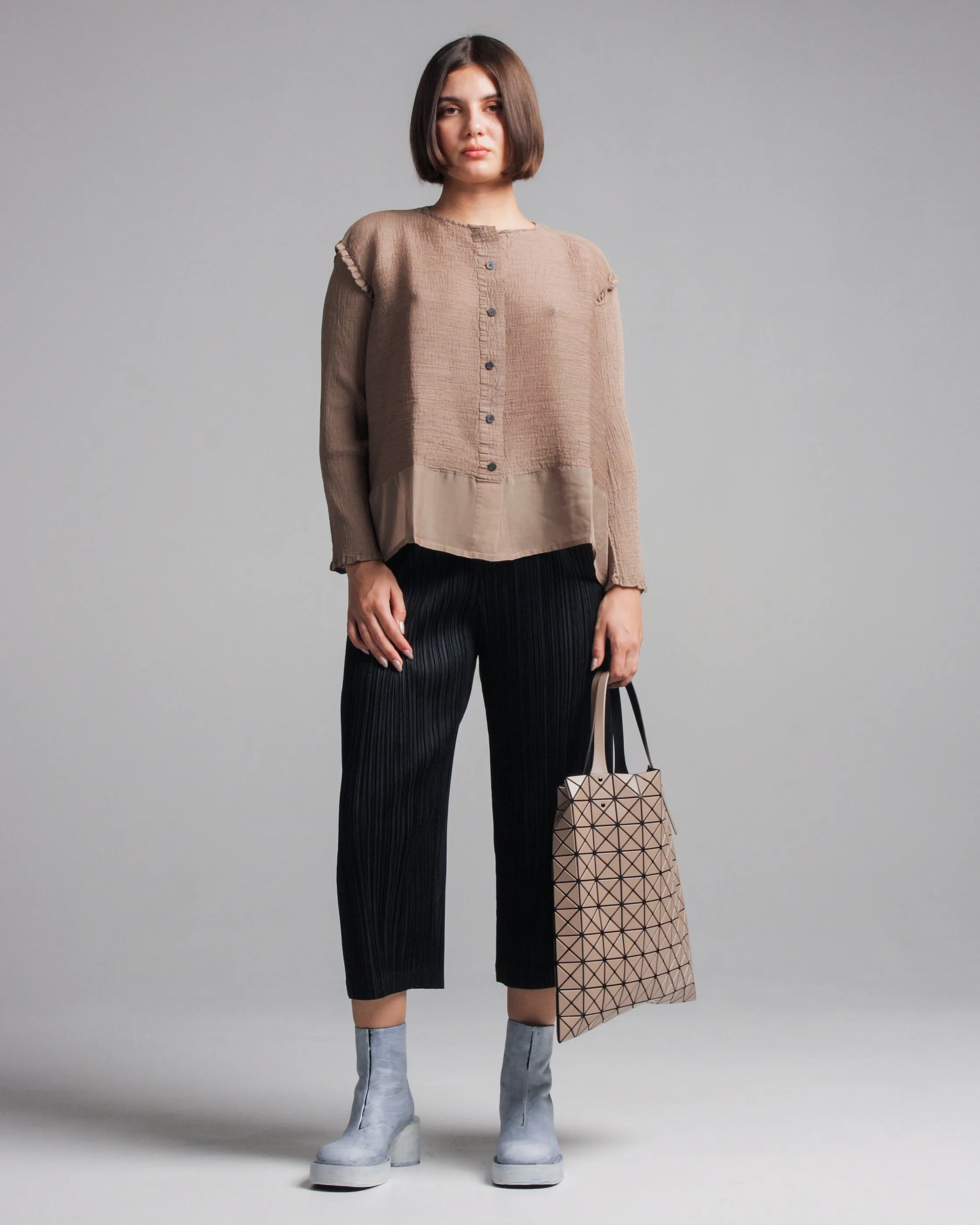 Light Brown Prism Matte Tote