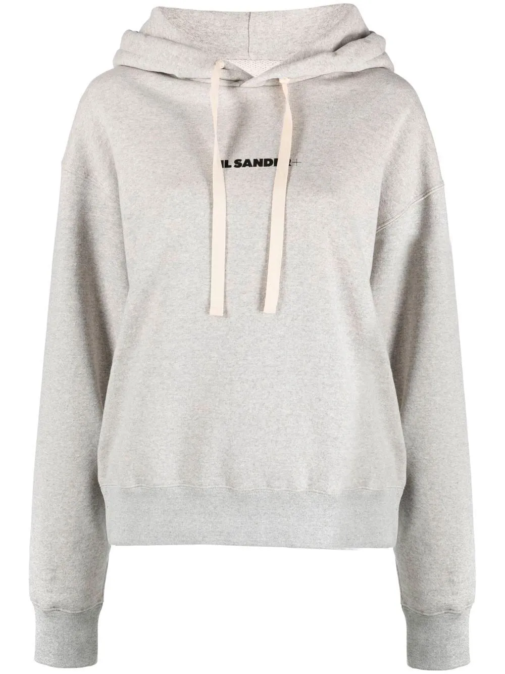 Logo-print cotton hoodie