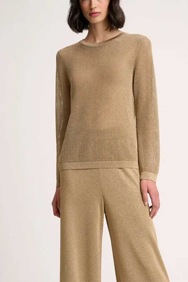 Luisa Spagnoli ZAGABRIA LUREX PULLOVER