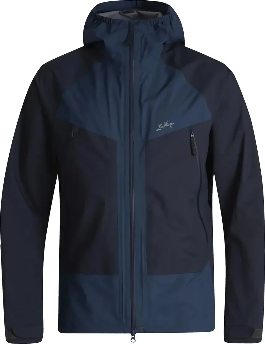 Lundhags Men's Padje Light Waterproof Jacket Light Navy/Deep Blue | Buy Lundhags Men's Padje Light Waterproof Jacket L