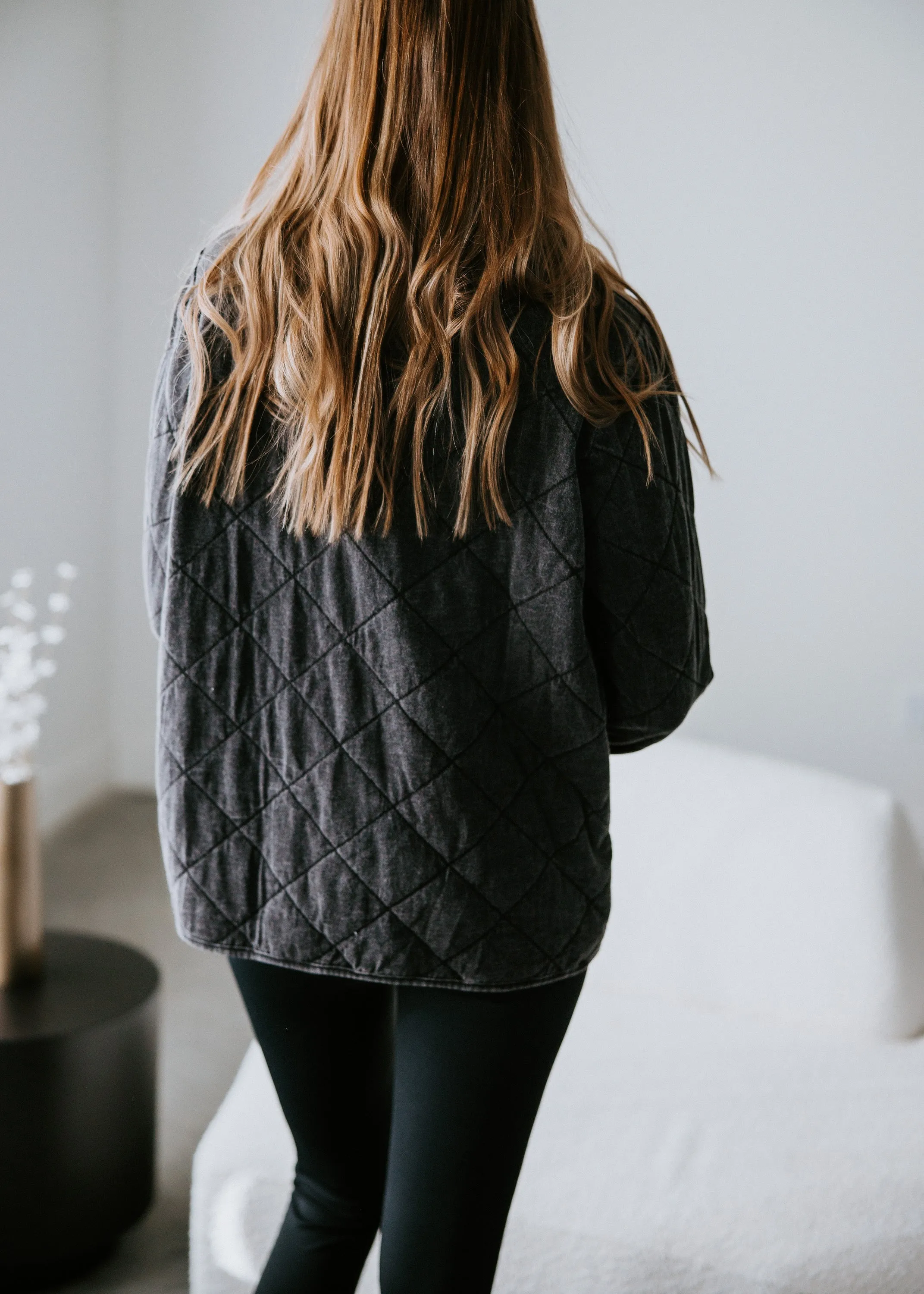 Markie Quilted Pullover