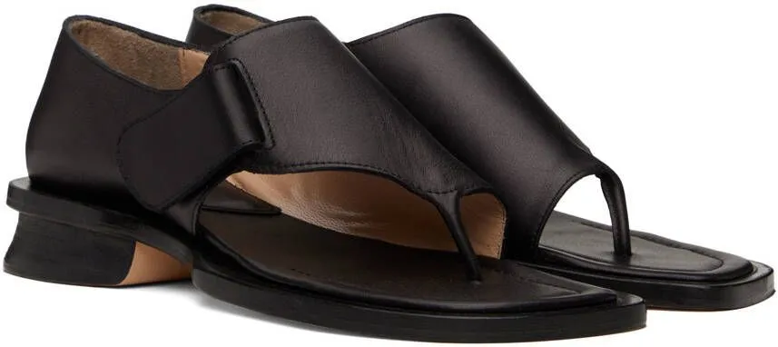 Maryam Nassir Zadeh Black Thompson Sandals