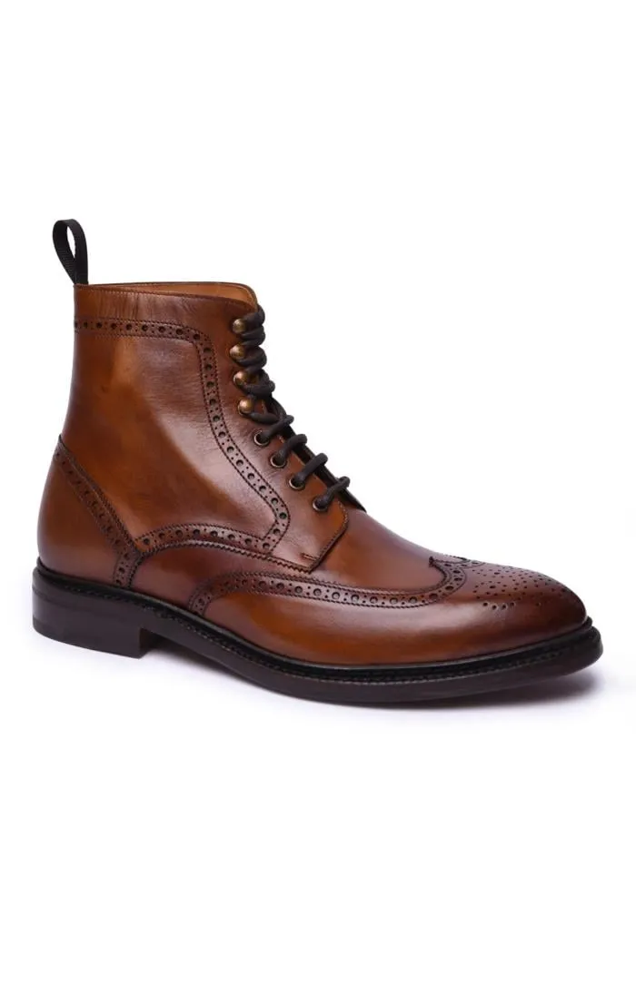 Men's Brogue Ankle Boot