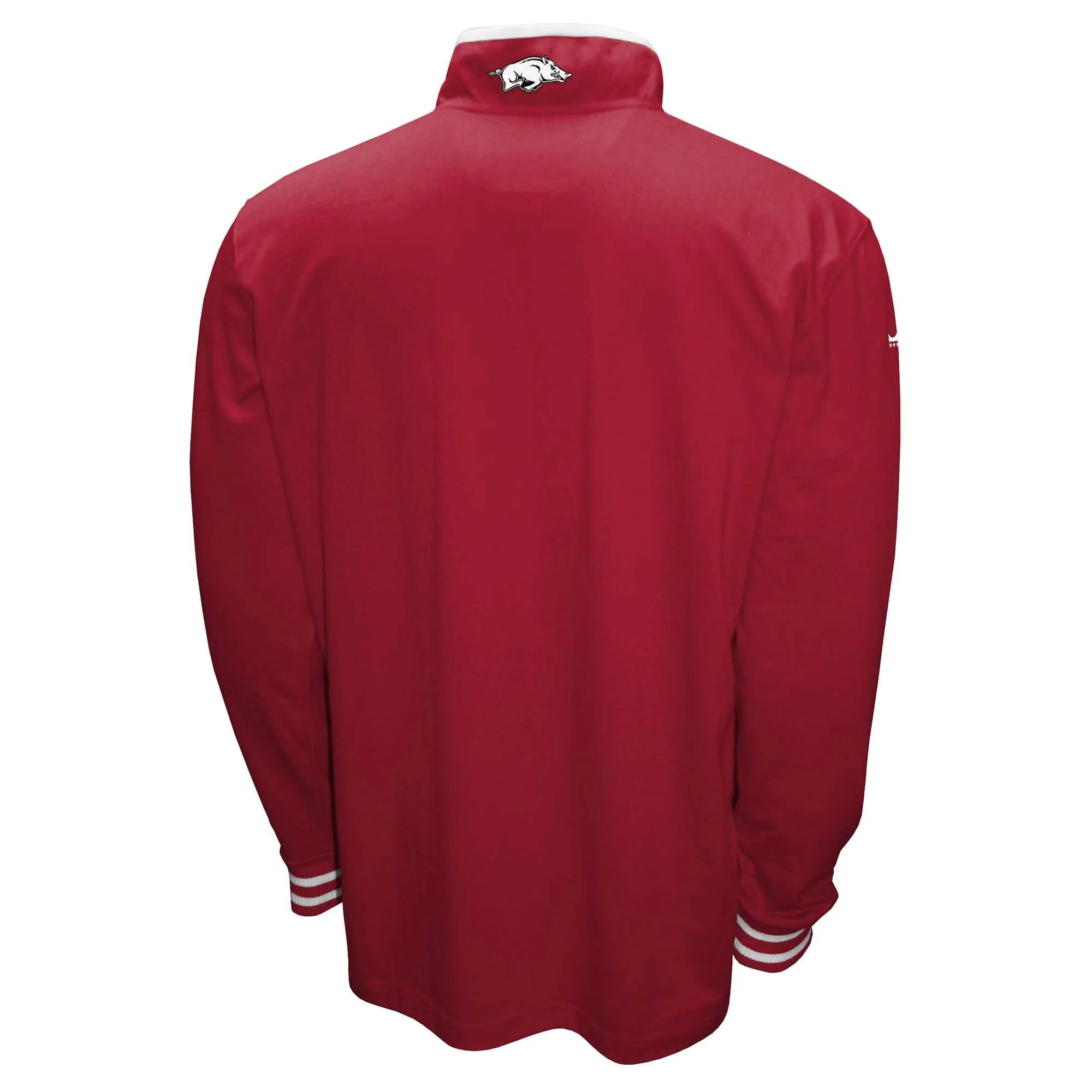 Men's Franchise Club Cardinal Arkansas Razorbacks 3-in-1 Double-Down T-Shirt & Quarter-Zip Pullover Set