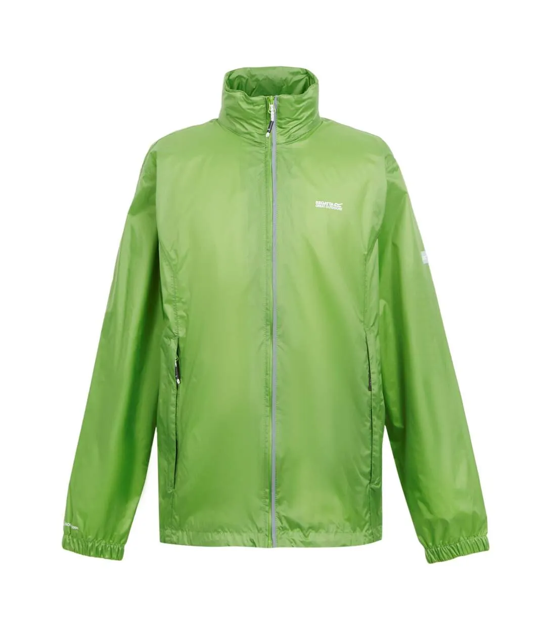 Mens lyle iv waterproof hooded jacket piquant green/citron lime Regatta