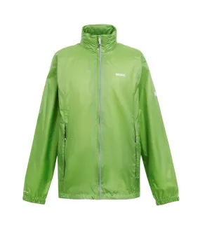 Mens lyle iv waterproof hooded jacket piquant green/citron lime Regatta