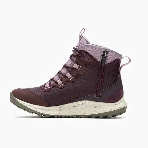 Merrell Womens Antora 3 Thermo Mid Zip Waterproof Boot - Burgundy