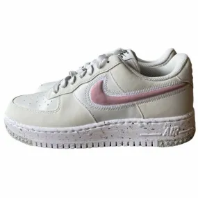 Nike air force 1 crater white pink