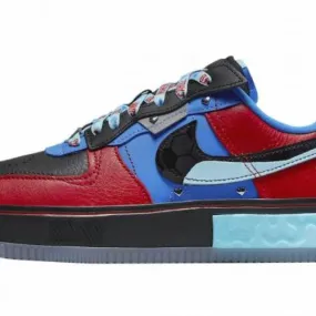 Nike air force 1 low fontanka doernbecher db black blue red 2022