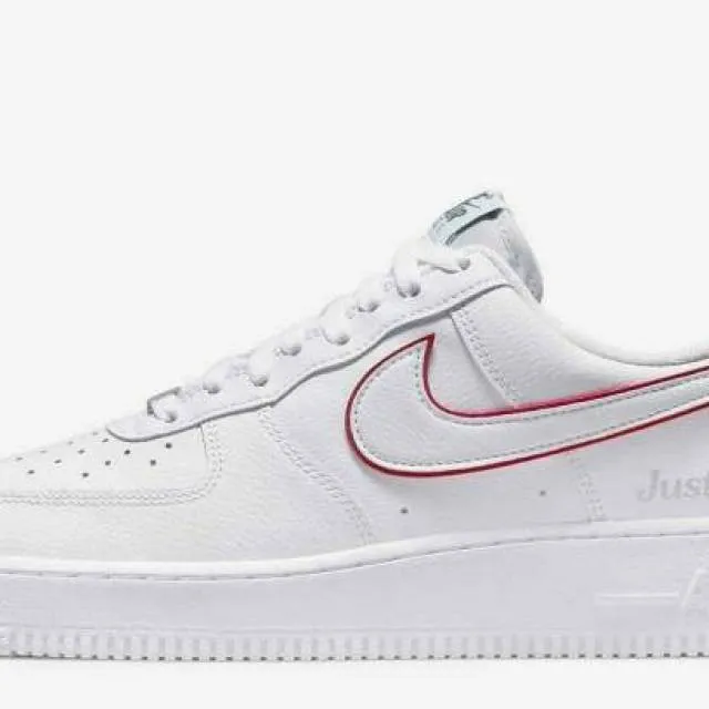 Nike air force 1 low just do it white red